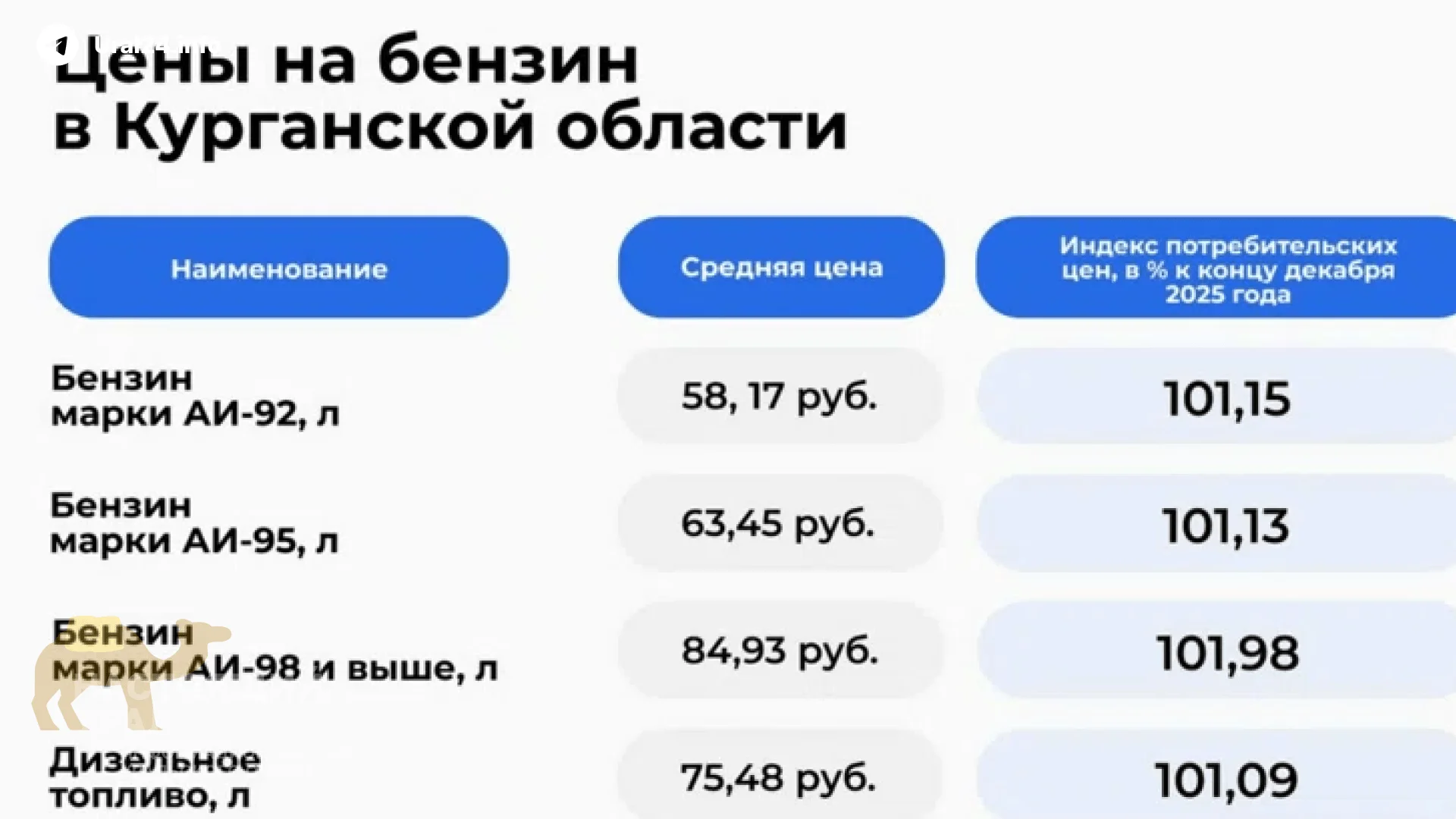 В Кургане резко выросли цены на топливо
