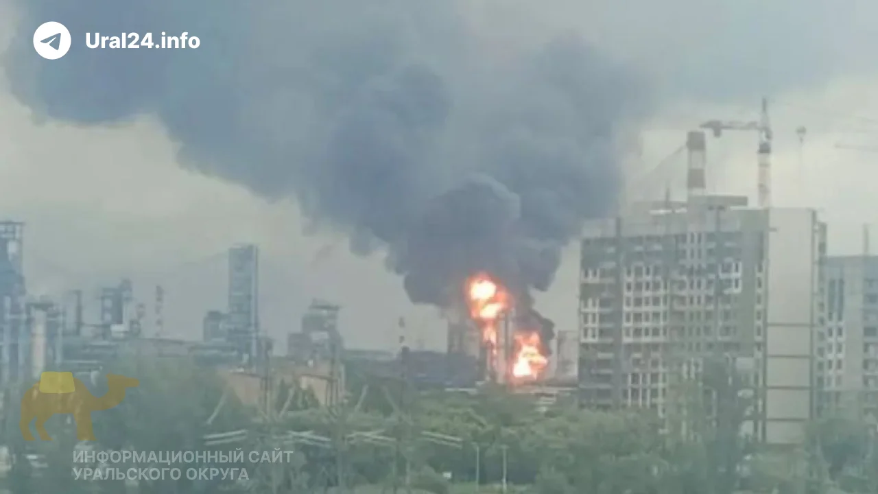 БПЛА атаковали Тюменский НПЗ