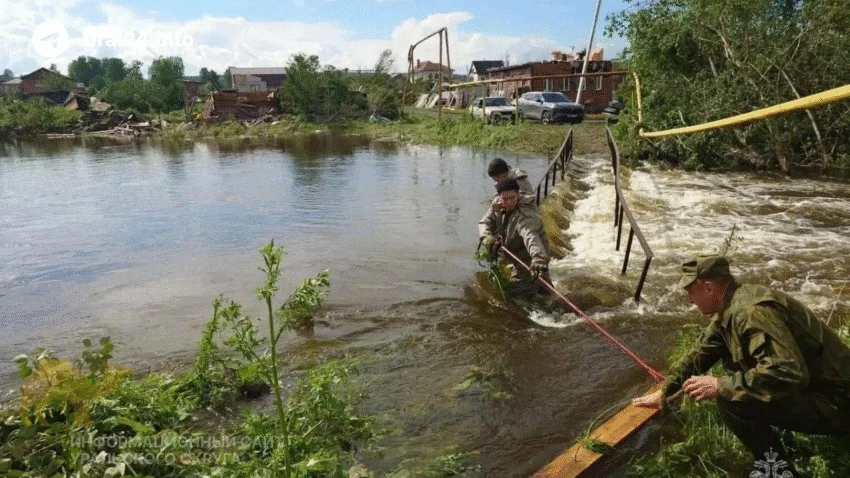После&nbsp;смерча в&nbsp;Кушву пришёл паводок