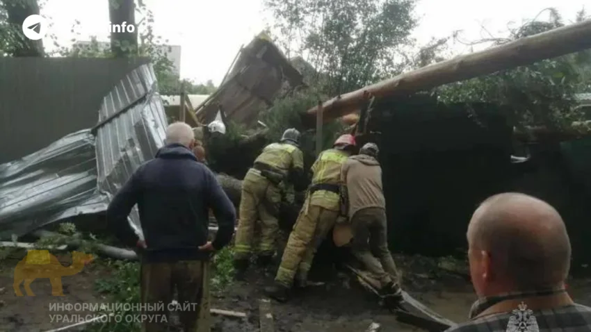 Свердловская область в&nbsp;разрухе из‑за&nbsp;паводка