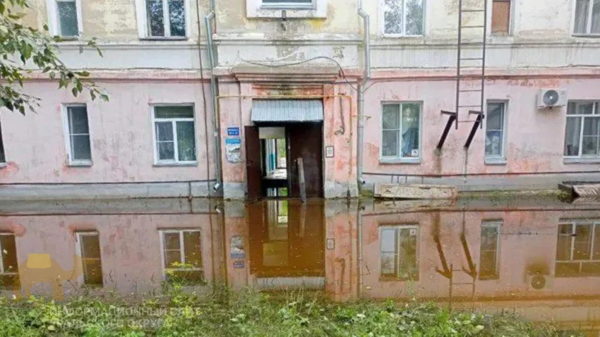 Земля под&nbsp;девятиэтажкой обваливается в&nbsp;Кургане из‑за&nbsp;мэрии